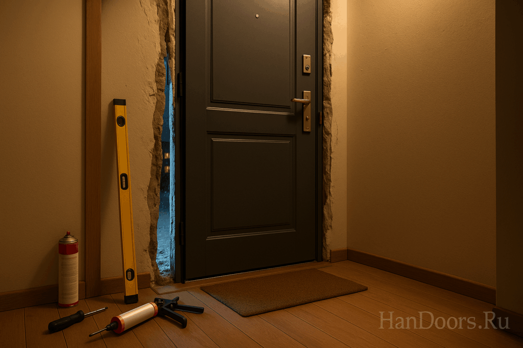    Типичные ошибки при установке металлических входных дверей в квартиру Autor