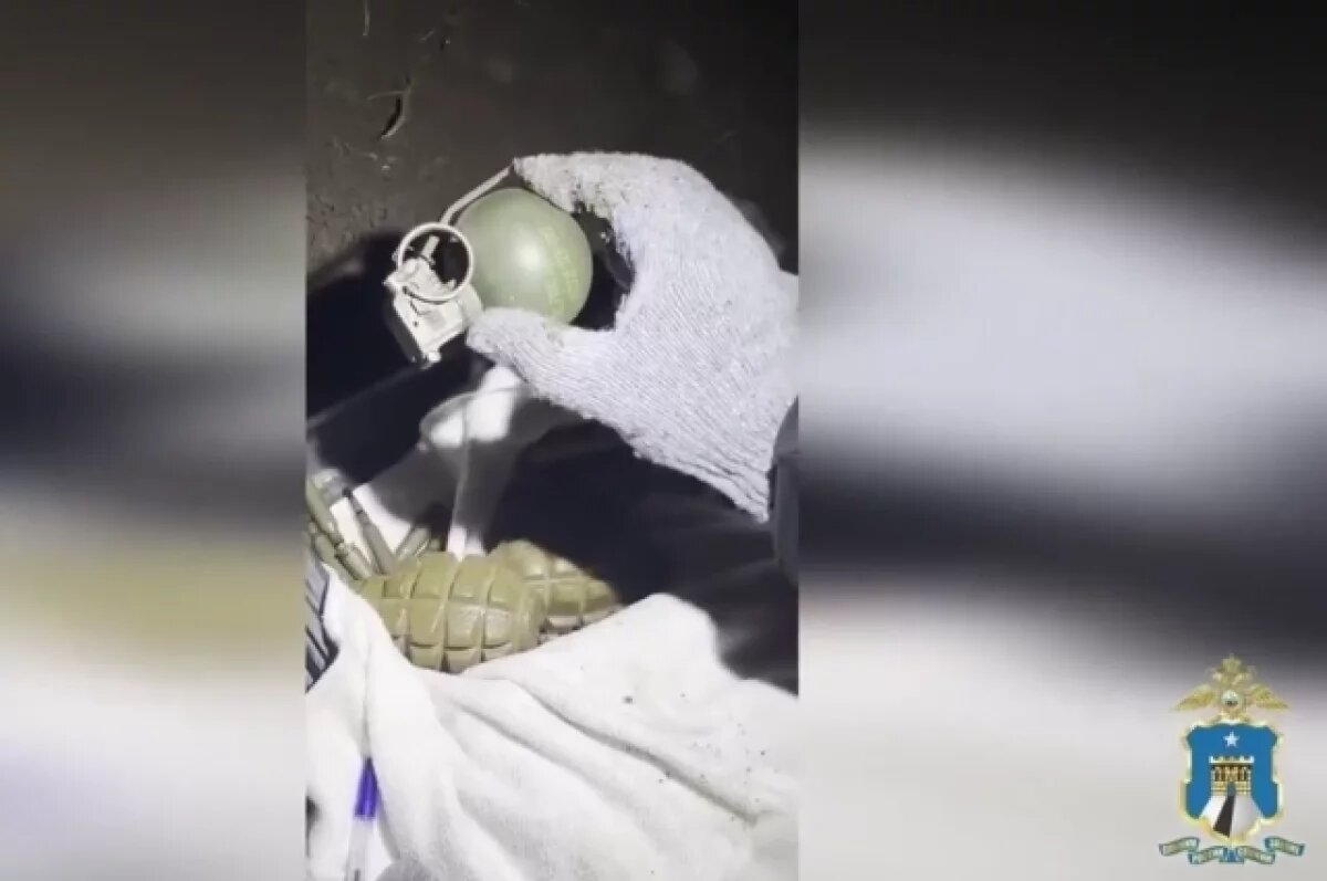    На Ставрополье двоих жителей обвинили в хранении оружия и гранат