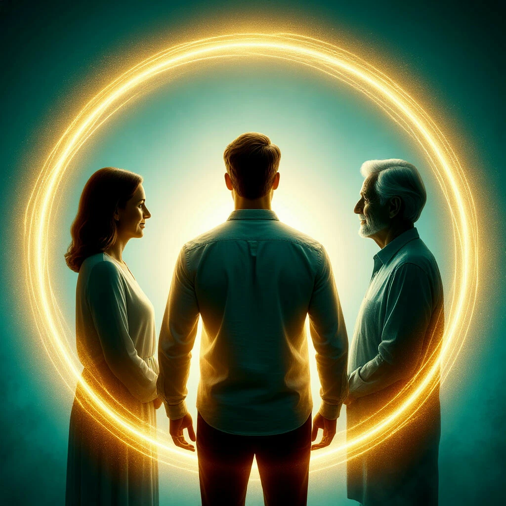 Отношения родителей и взрослых детей, Энергетическая связь между родителями и детьми