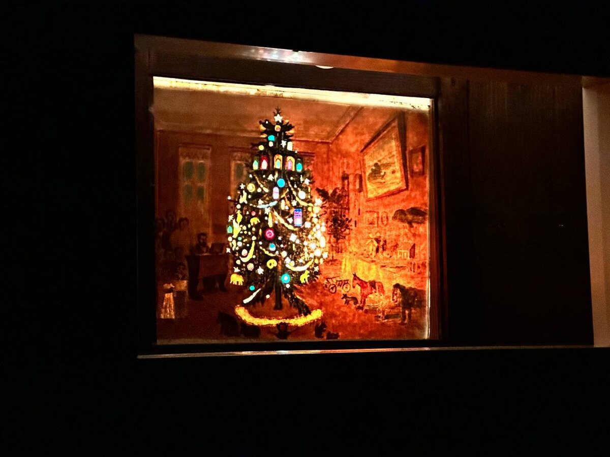 Диорама в усадьбе Поленово