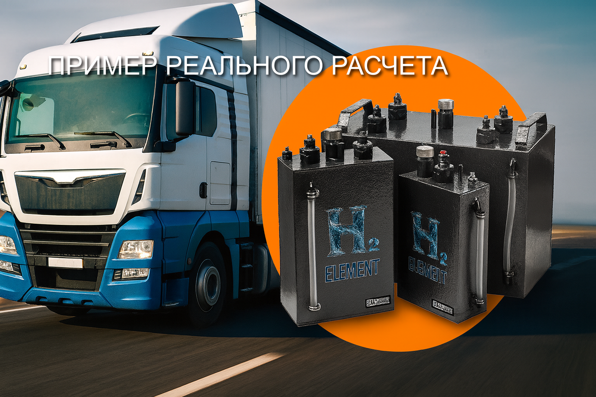 Водородный генератор для грузовиков: окупаемость и выгода