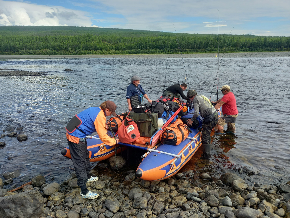 Упаковываем катамаран