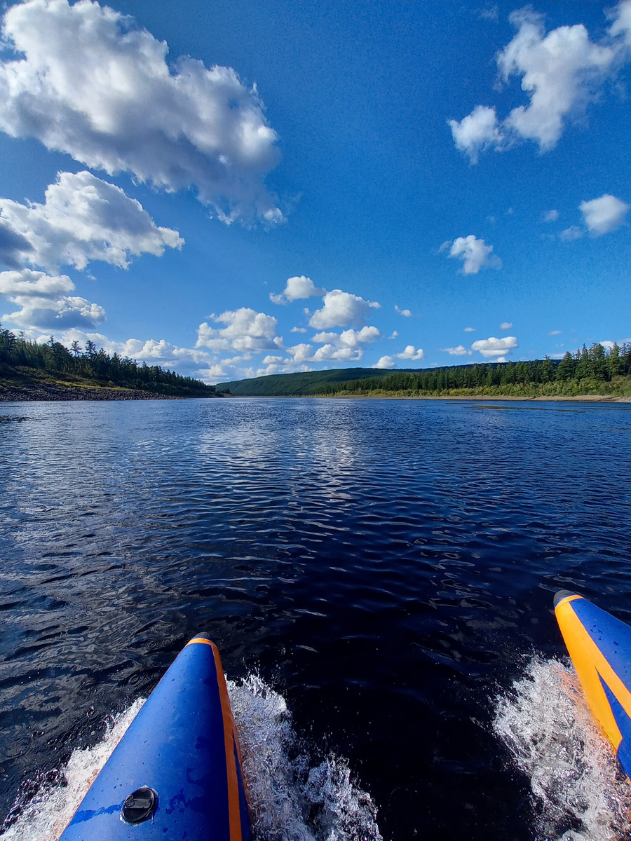 Эвенкия: сплав по реке Кочечум