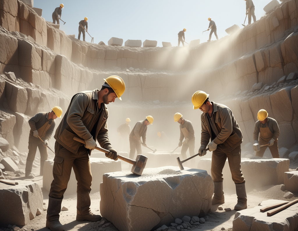    Тяжелая работа. Изображение ИИ.