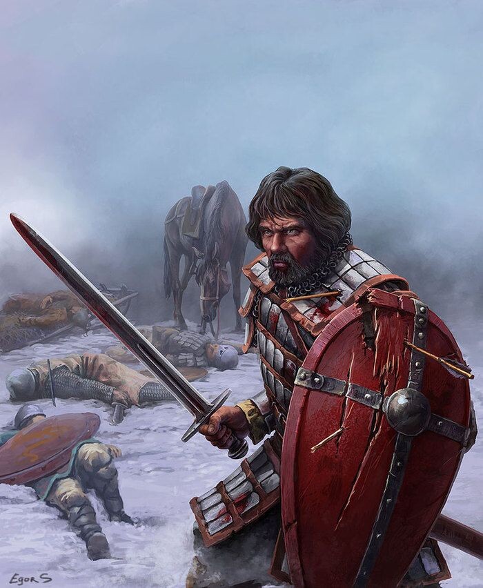 Евпатий Коловрат (1200-1238).