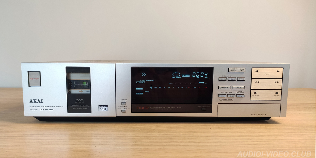 AKAI GX-R99 предопределила искусство звукозаписи.