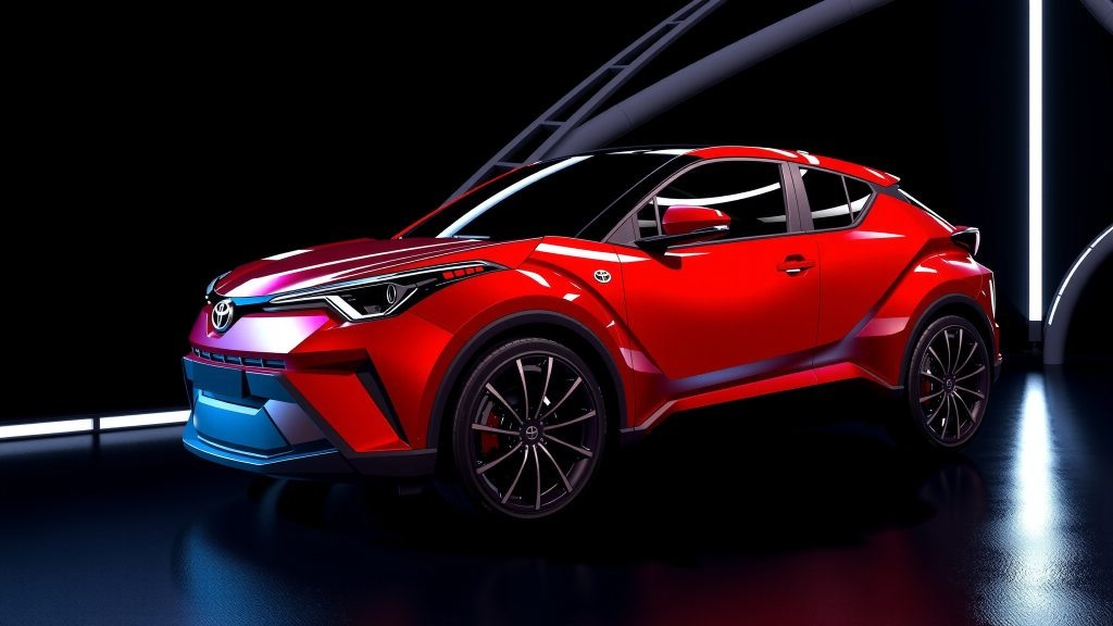    Что делает Toyota C-HR Hybrid 2025 футуристичным кроссовером и почему дизайн такой необычный?