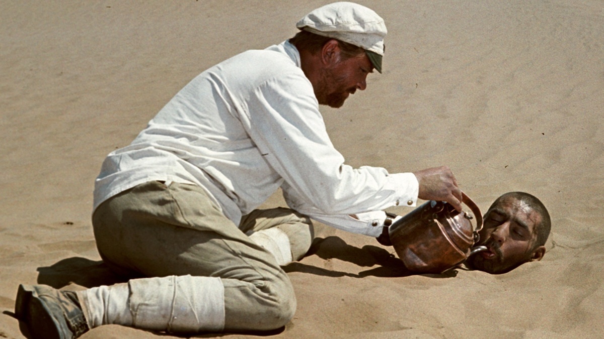 Сцены с Саидом в «Белом солнце пустыни» снимали в песках Сарыкума