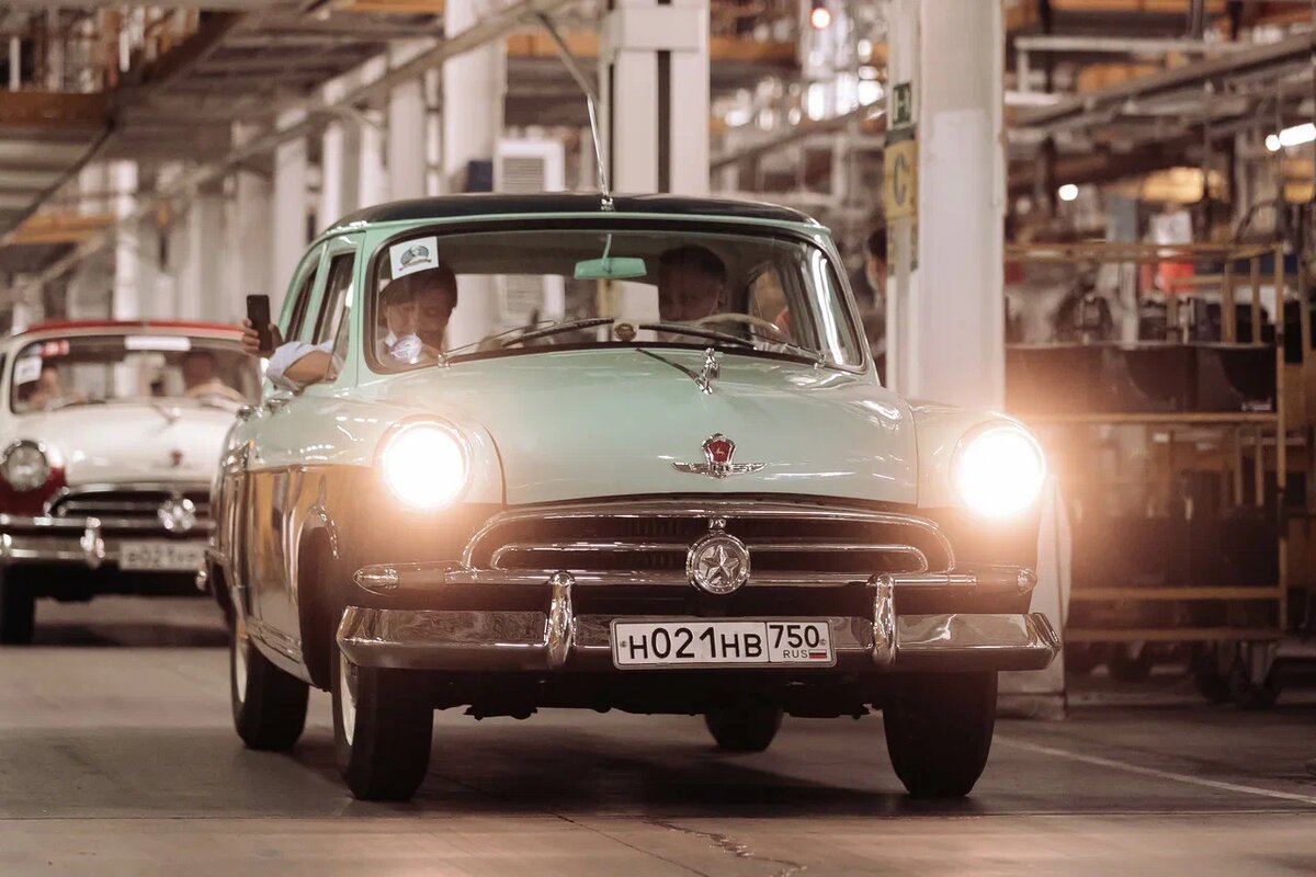 Серия модели ГАЗ-21 «Волга» со звездой
