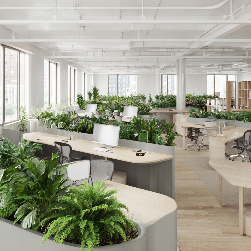 Растения для коворкингов