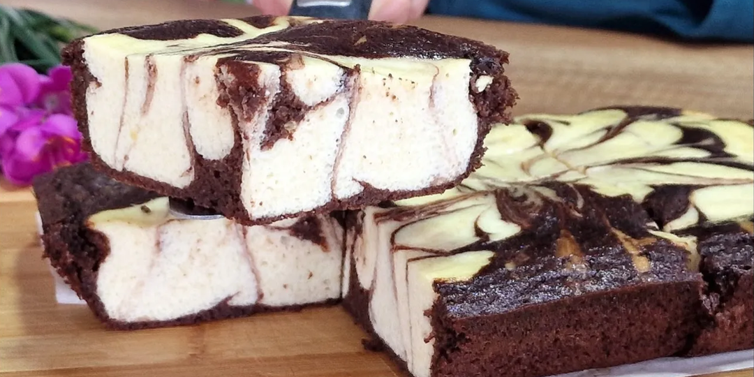 🍌Вкуснейшая мраморная бананово-творожная запеканка. Минимум продуктов — максимум удовольствия! Восхитительный завтрак для всех!