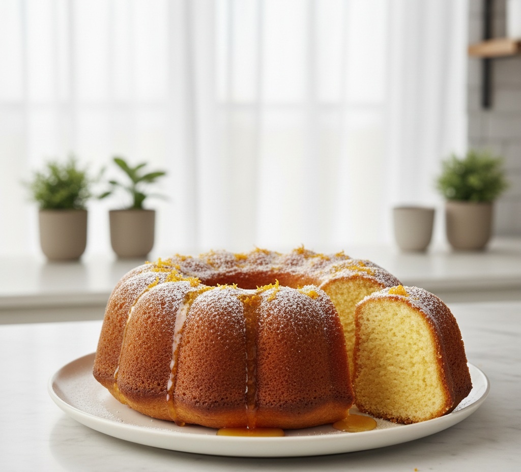 Мандариновый кекс
