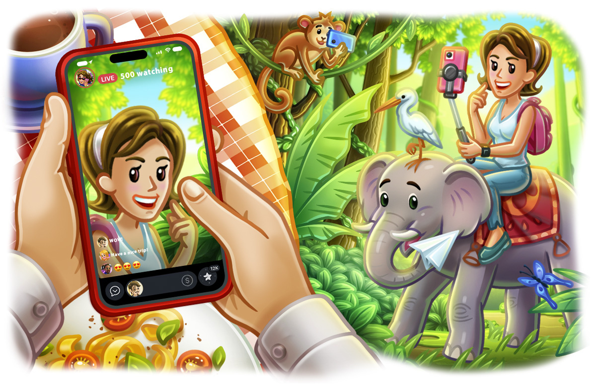 Иллюстрация: Telegram  📷
