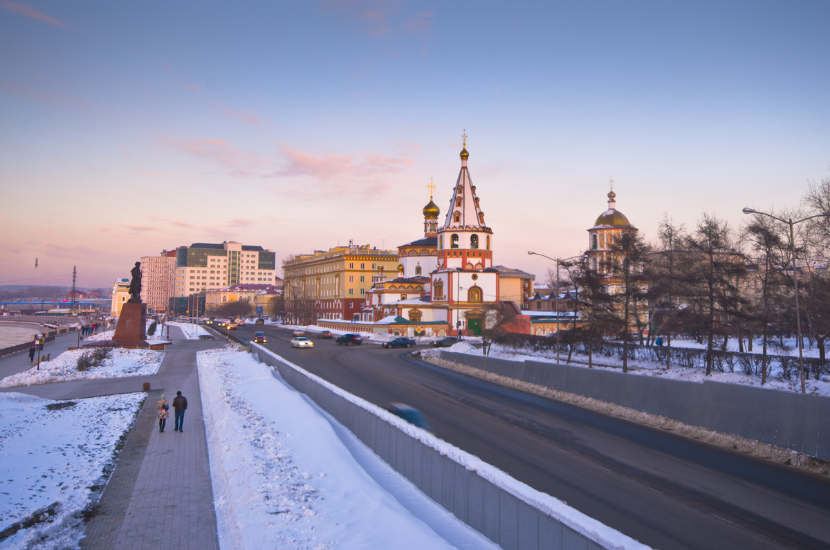 Россия, Сибирь, город Иркутск. Источник фото: shutterstock.com