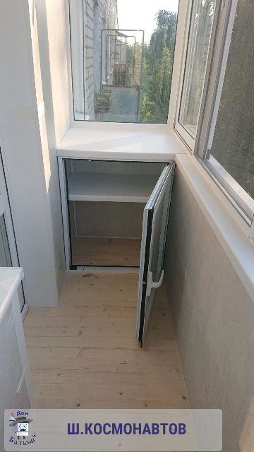 Отделка балкона ПВХ панелями от компании Дон Балкон +7 (342) 299-99-66