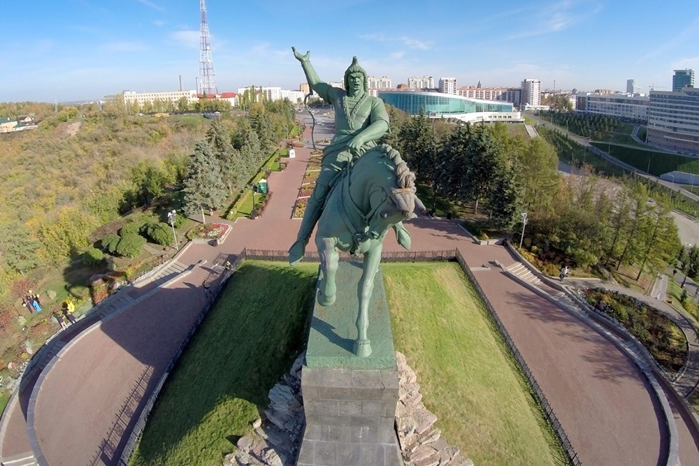    Памятник Салавату Юлаеву - самый большой конный монумент в России. / Фото: iStock