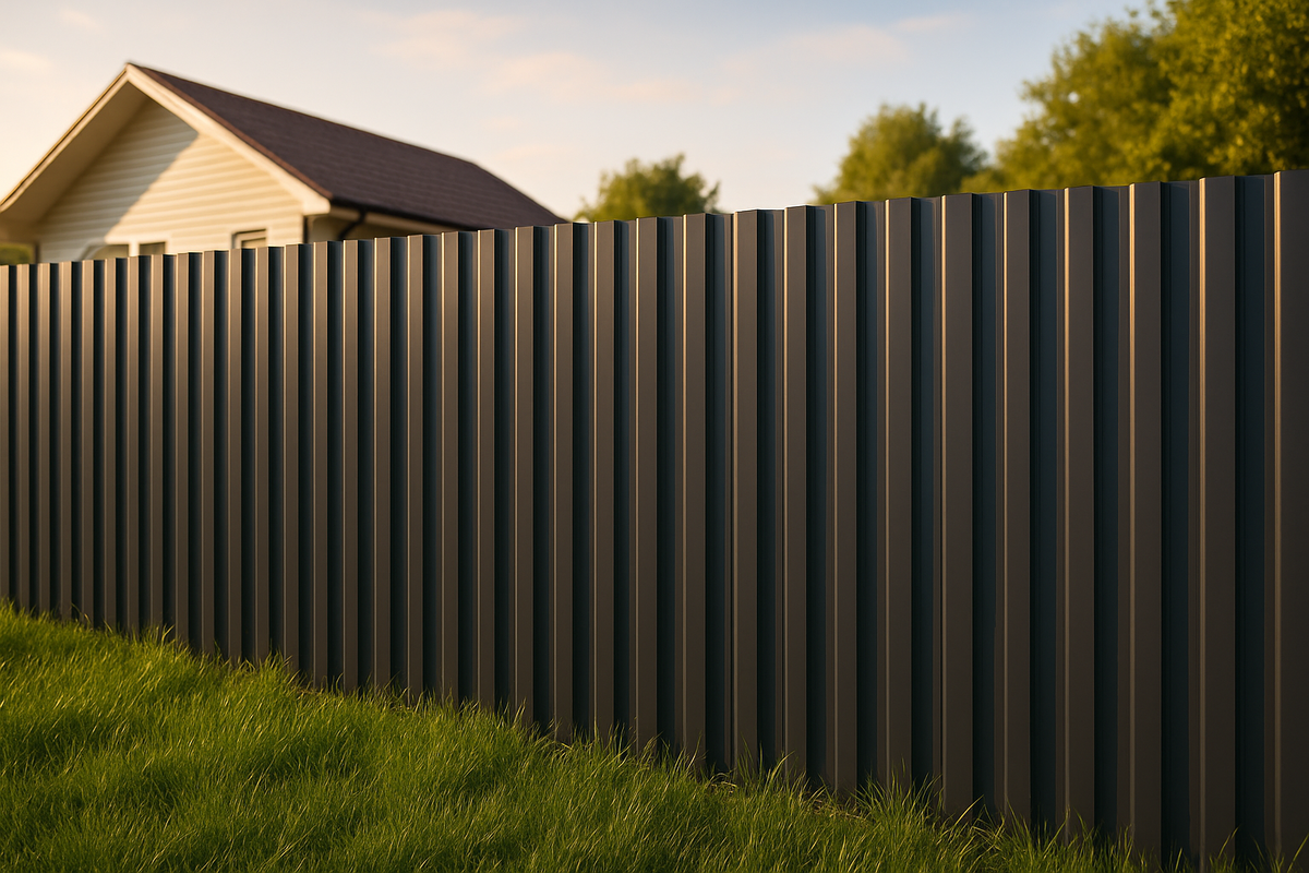 Забор из профнастила ПрофЛайн