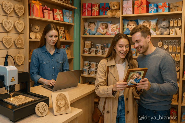    Бизнес-план: Магазин подарков с персонализацией (гравировка, фото) admin