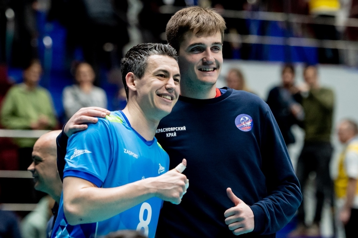    Крескин (справа) и Женя Гребенников / фото: vczenit-spb.ru