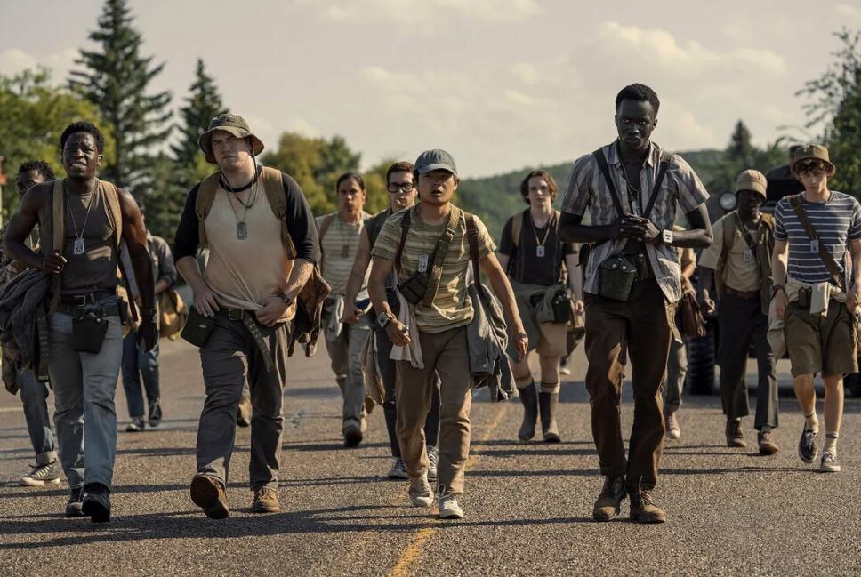 Кадр из фильма «Долгая прогулка» 2025