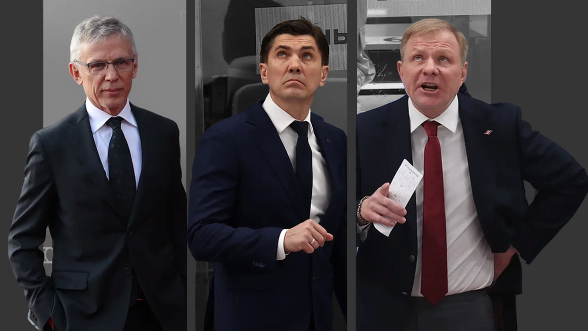    Игорь Ларионов, Игорь Никитин и Алексей Жамнов.Александр Федоров