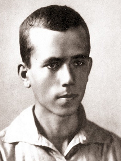 Николай Островский в юности