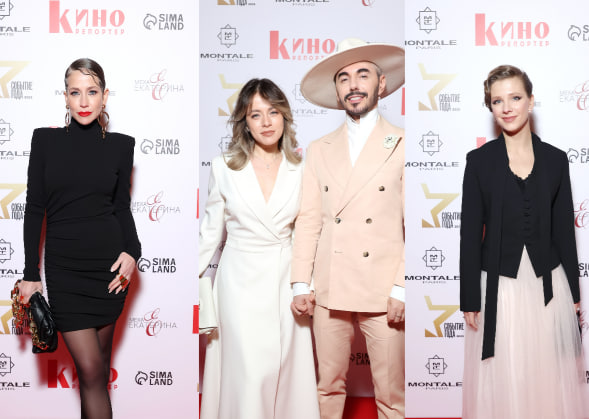 Юлия Барановская, Катя Кабак и Тимур Родригез, Елизавета Арзамасова/ Пресс-служба (Геннадий Авраменко)