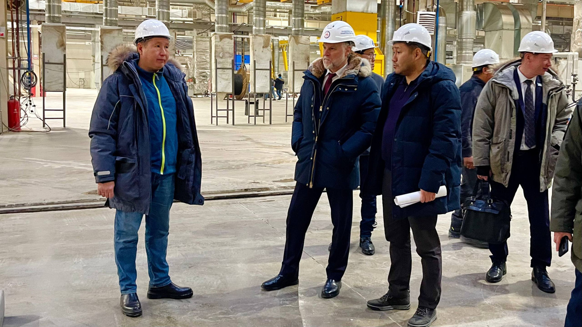 Жатайская судоверфь готовится к вводу в эксплуатацию / Фото: пресс-служба правительства Якутии  📷
