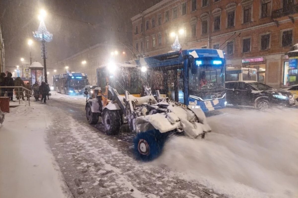    К концу недели в Петербурге будет мокрый снег и гололедица
