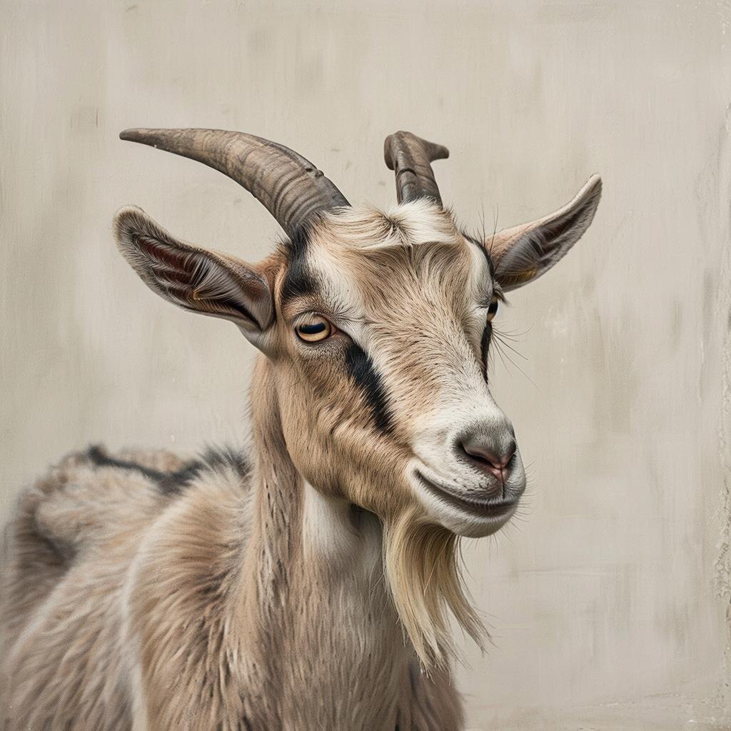 Козочка. Изображение сгенерировано сервисом GigaChat 