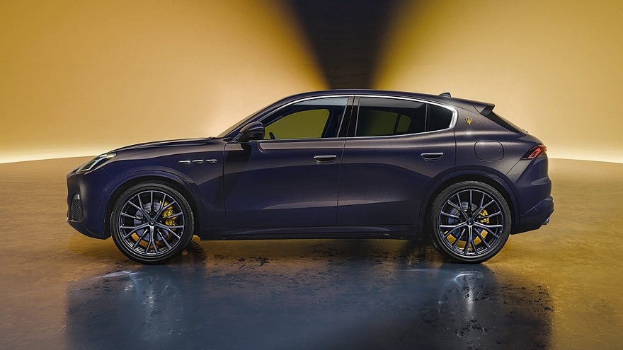    На фото: спецверсия Maserati Grecale Lumina Blu