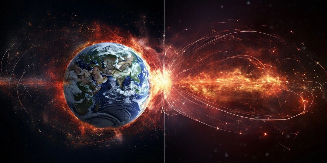 На Тюмень обрушится магнитная буря уровня G1 с силой ударов до 5 баллов