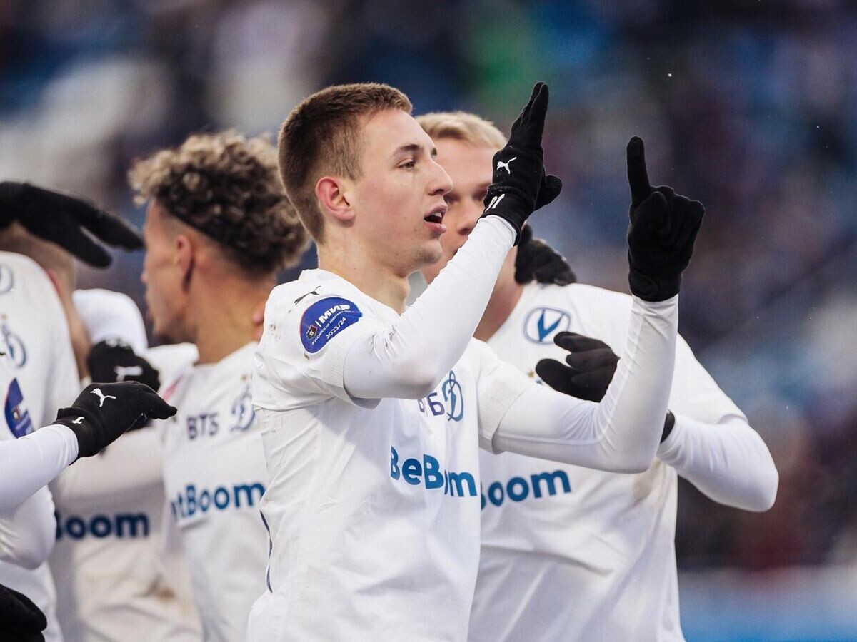    Нападающий московского "Динамо" Ярослав Гладышев© Фото : Пресс-служба ФК "Динамо"