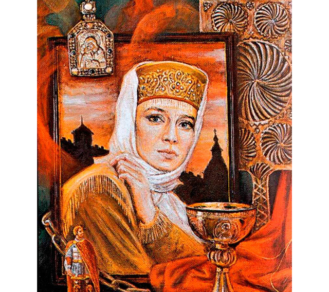 Елена Васильевна Глинская, мать царя Ивана IV Грозного. Фото: ГБУК РО «Библиотека им. Горького» rounb.ru/news/elena-glinskaja-mat-ivana-groznogo