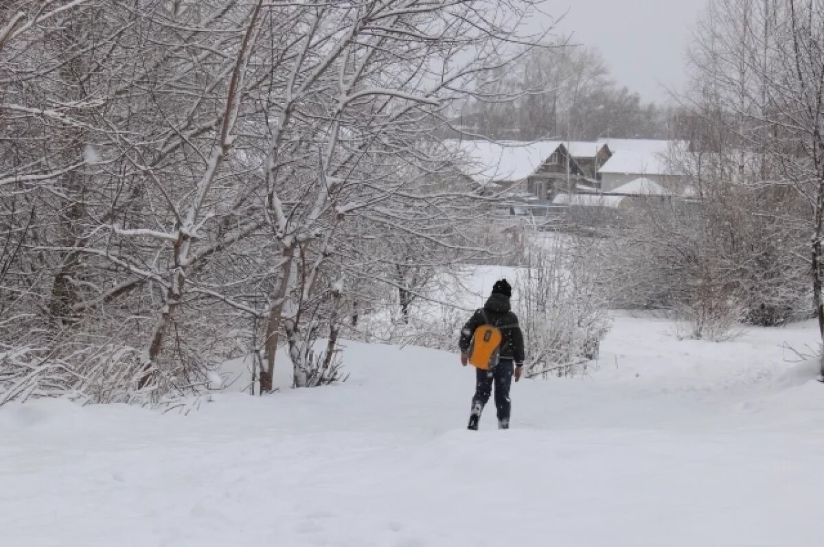    В регионе могут образоваться сугробы высотой 10-15 см.