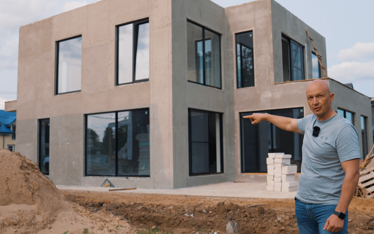 Объект "Аббакумово", директор по строительству Сергей 