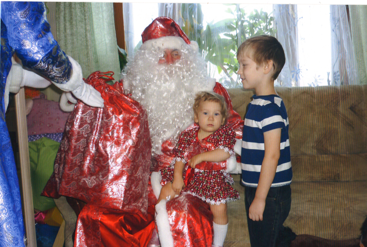 Первый Дед Мороз моей дочери