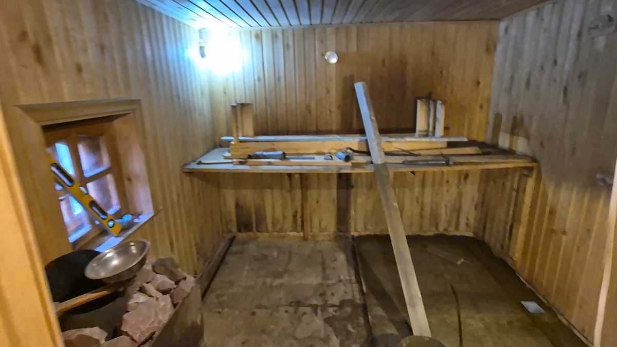 Ремонт в бане