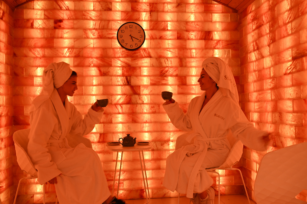 Соляная комната в фитнес-клубе Savoy Wellness на Чистых прудах