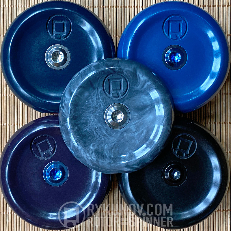 Каждый RYKUNOV ROTOR имеет авторский - отлитый из смолы уникальный корпус