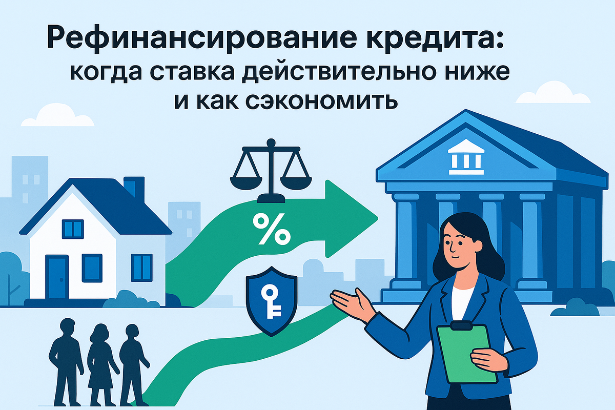    Обзор условий рефинансирования кредита и советы по экономии Юлия Сергеевна Рослякова
