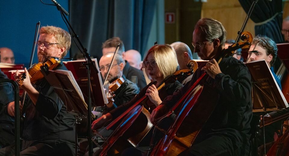    Симфонический оркестр России им. Е.Ф. Светланова в музее-заповеднике П.И. Чайковского в Клину / Медиасток.рф