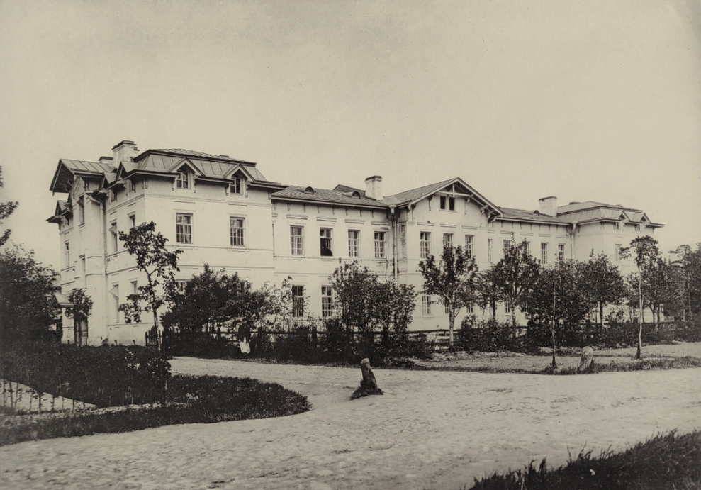 Корпус больницы для душевно больных. 1910-ые года