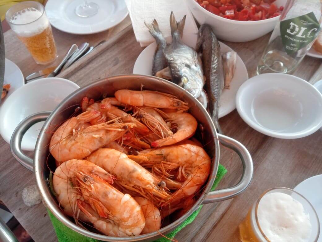 Вкусности на яхте