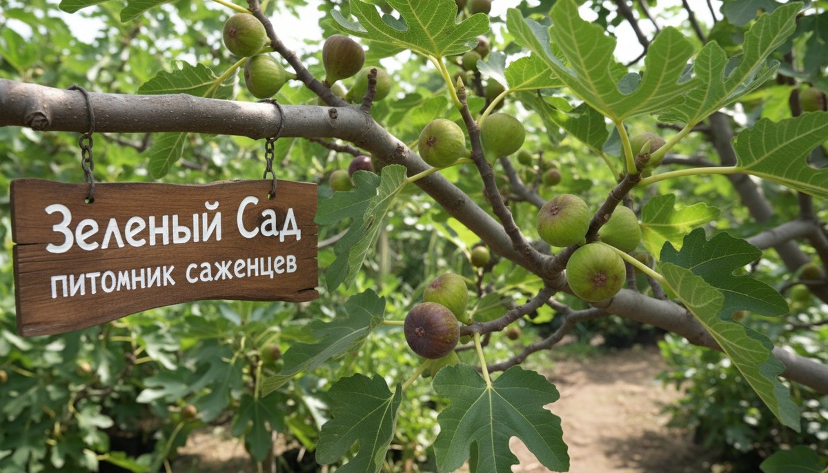Посадка саженцев инжира в Новосибирске.