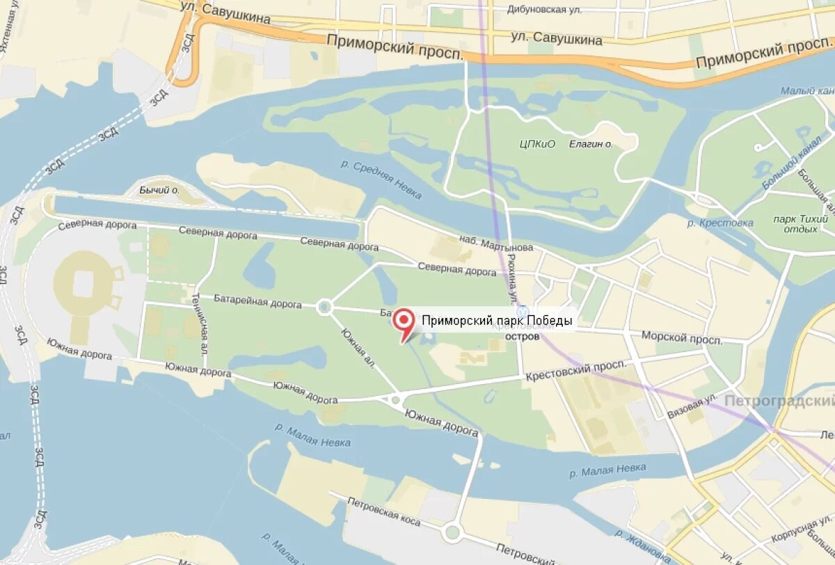    Участок под бывшим спорткомплексом включат в состав Приморского парка