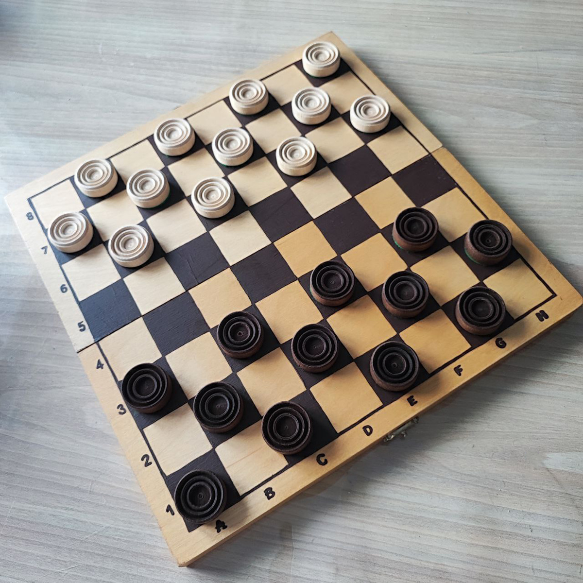 Шашки, которыми я дополнила комплект