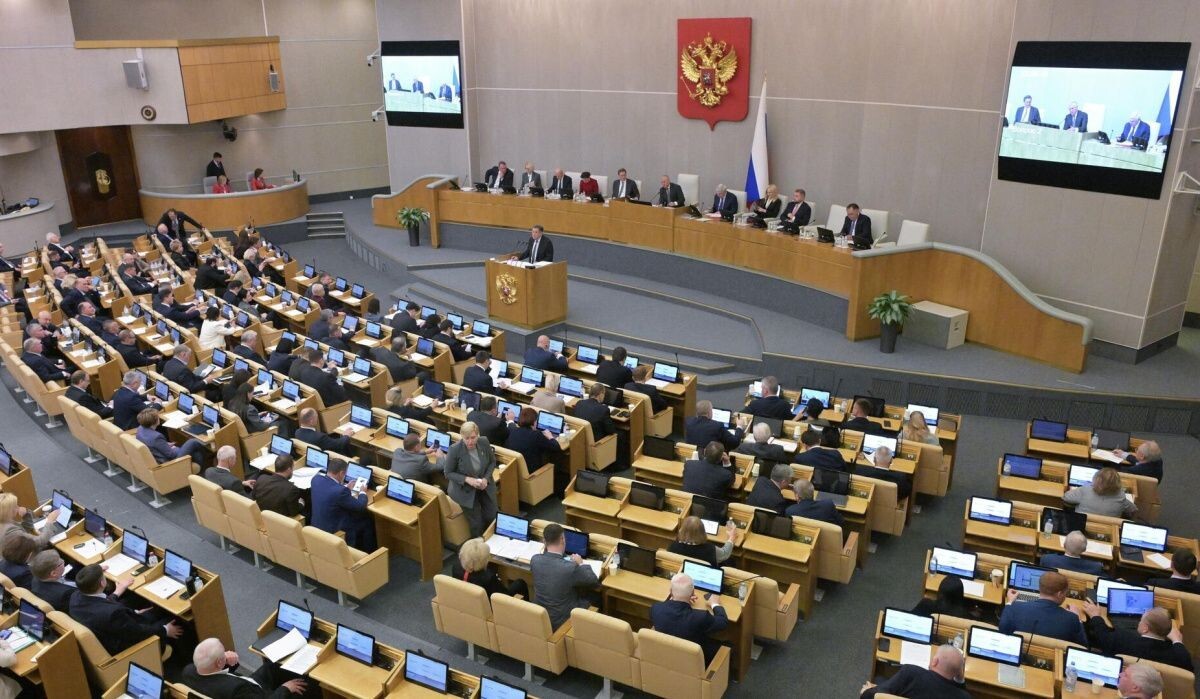     Пленарное заседание Госдумы. Источник: © РИА Новости Автор фото: Владимир Федоренко