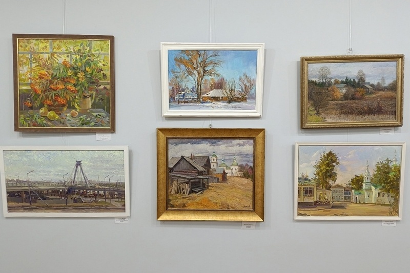    Выставка "Осенняя" заработала 19 ноября в детской художественной школе № 1 на Октябрьском проспекте, 85