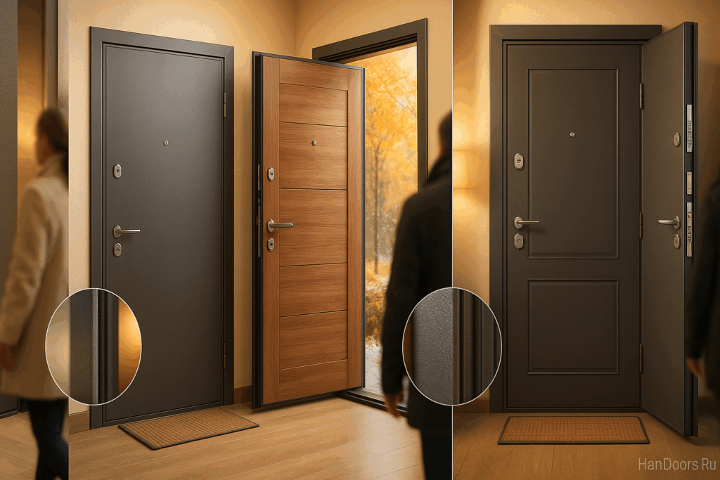    Сравнение металлических дверей по уровню безопасности и шумоизоляции для квартиры Autor